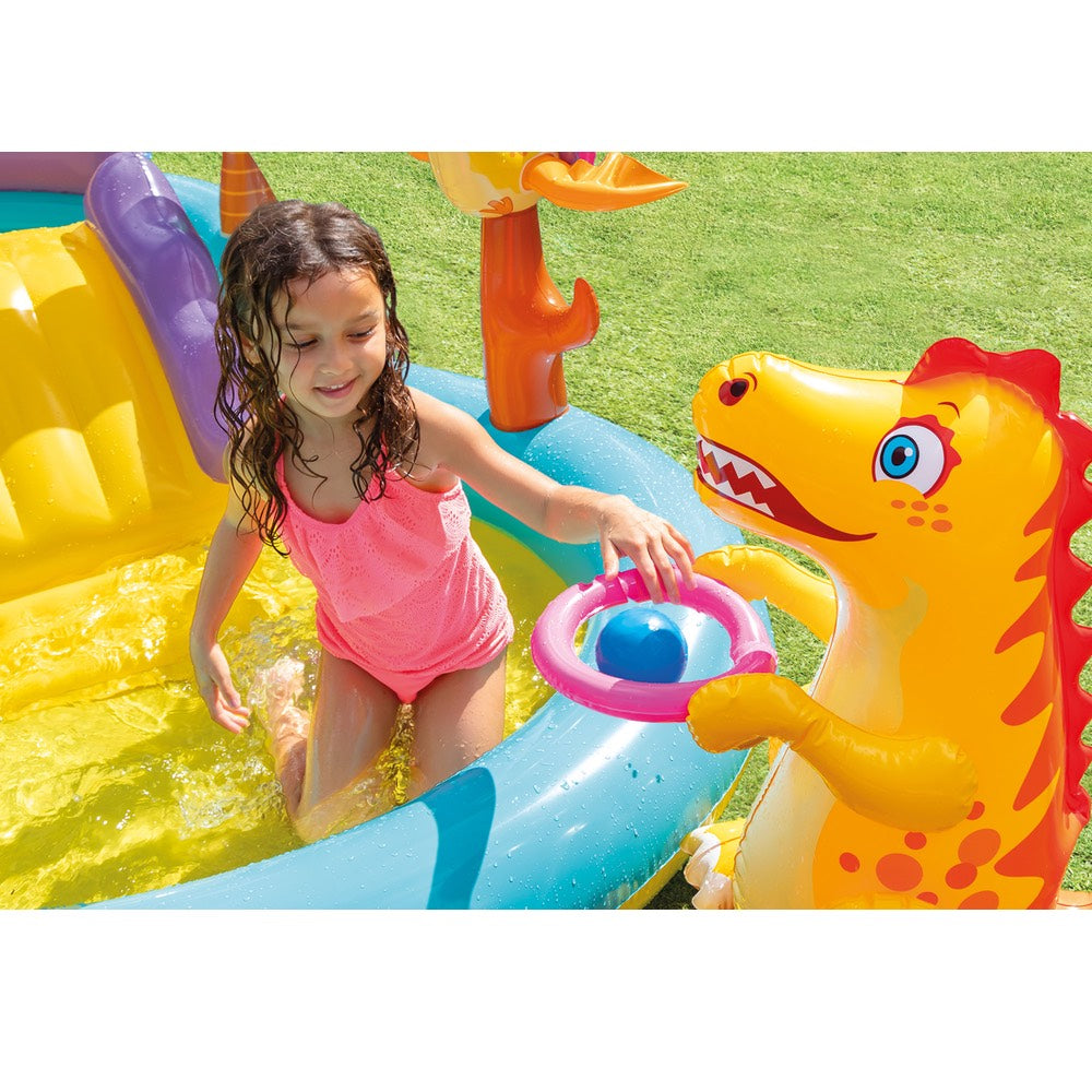 Piscina Centro de Juegos inflable Dinos INTEX