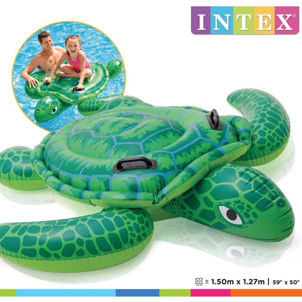 Flotador Inflable Tortuga Acuática INTEX 150 x 127 cm