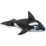 Flotador Inflable Montable INTEX Ballena Orca con 2 Asas 193 x 119 cm
