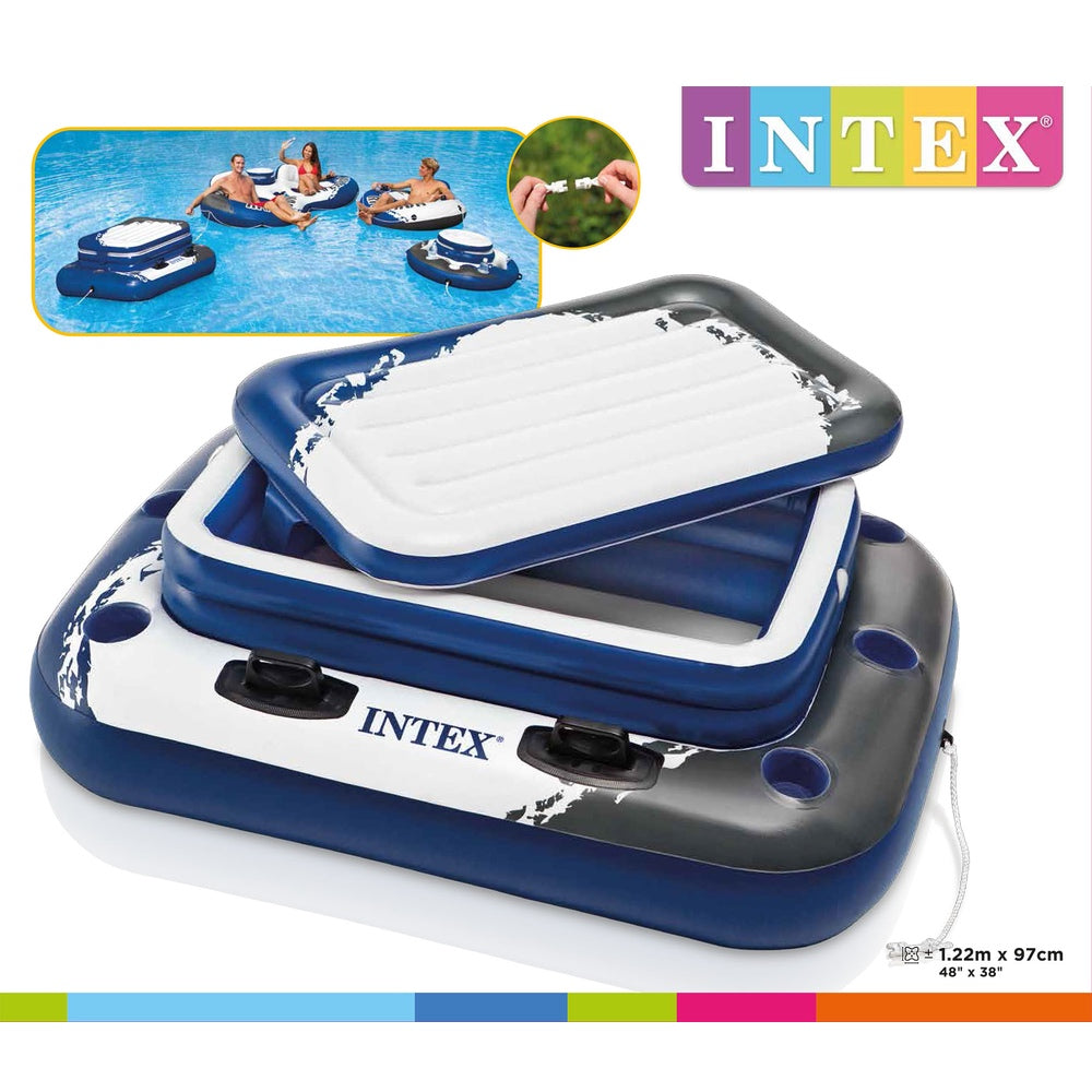 Cooler Inflable y Flotante INTEX Mega Chill