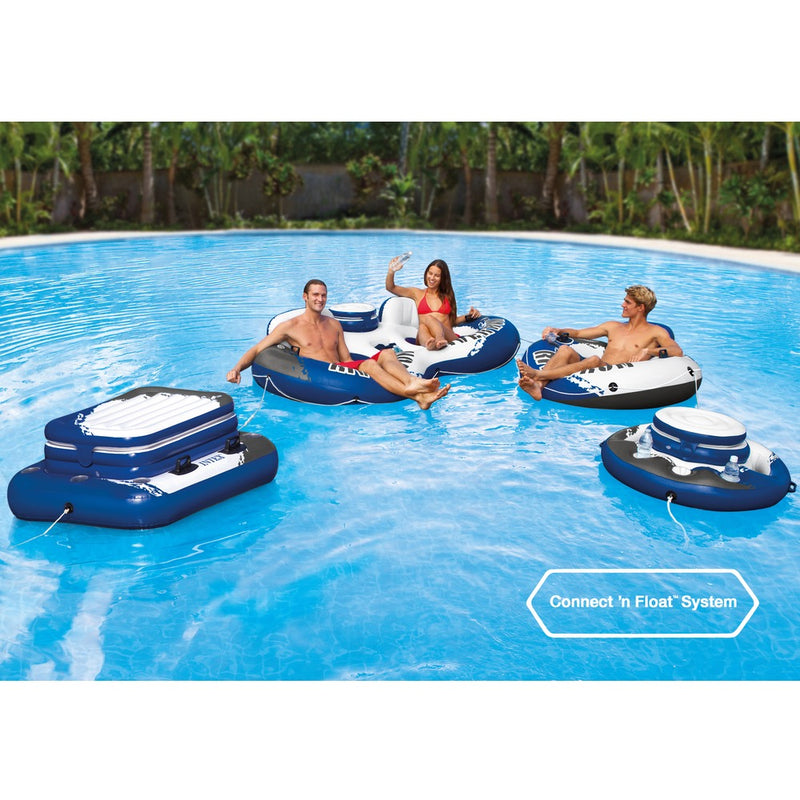 Cooler Inflable y Flotante Intex Mega Chill