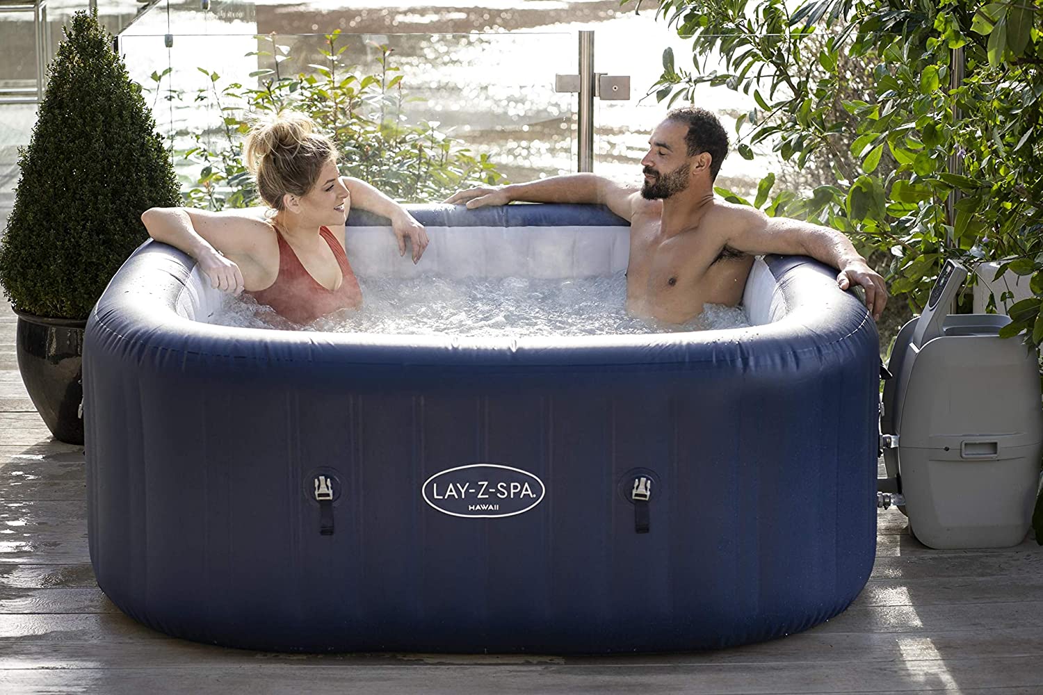 Spa Inflable BESTWAY Lay-Z-Spa Hawaii Airjet