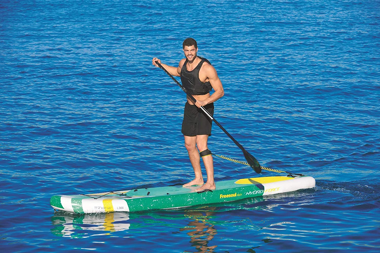 Tabla Paddle Surf Bestway Freesoul Tech SUP 11.2' HydroForce 3.40m x 89cm x 15cm