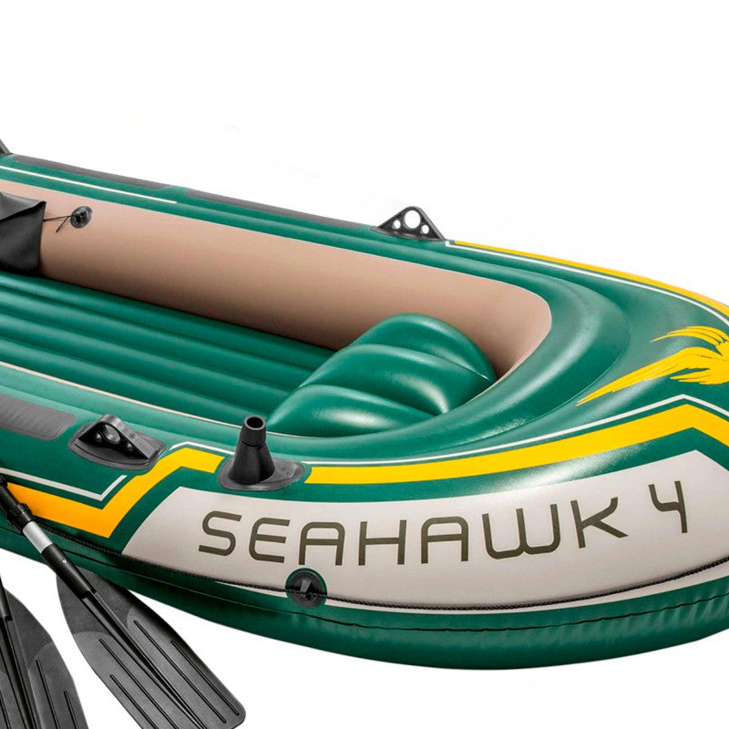 Bote Inflable Seahawk 4 INTEX Sport Series, 3.51m x 1.45m x 48cm