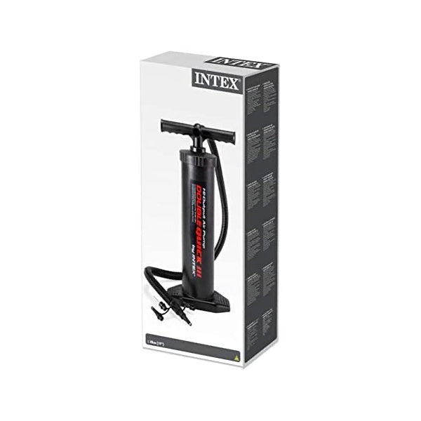 Inflador Manual Doble Velocidad INTEX Double Quick III 48 cm
