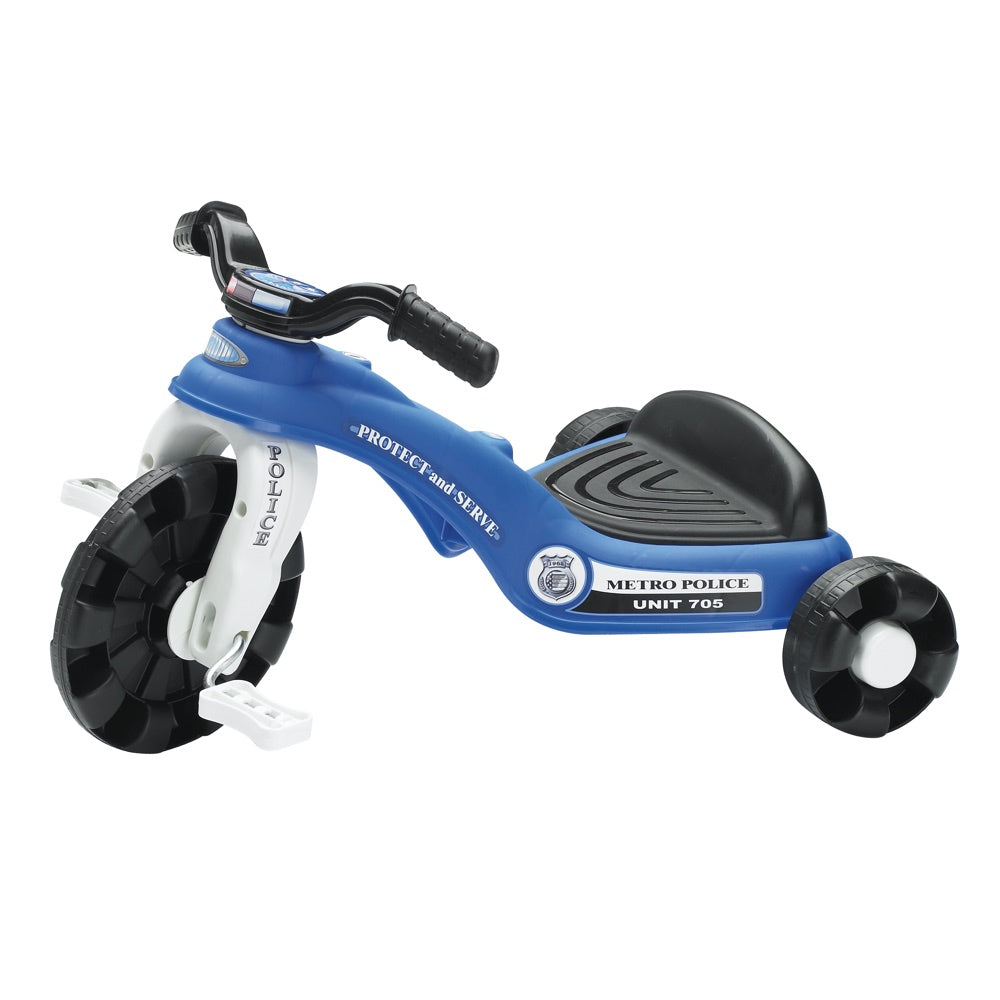 Triciclo AMERICAN PLASTIC Police Mini Trike
