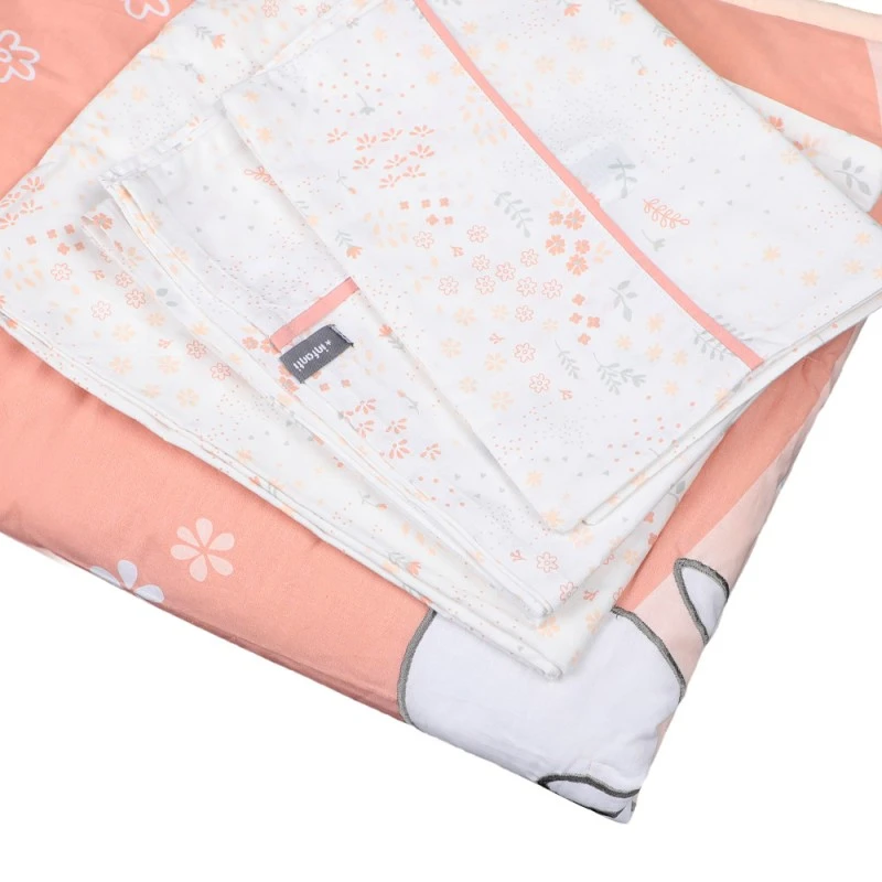 Set de Cuna más Cobertor Playard INFANTI Bunny