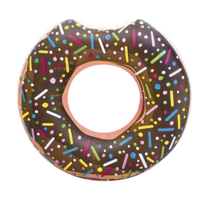 Bestway Flotador Inflable Anillo Donut, Chocolate