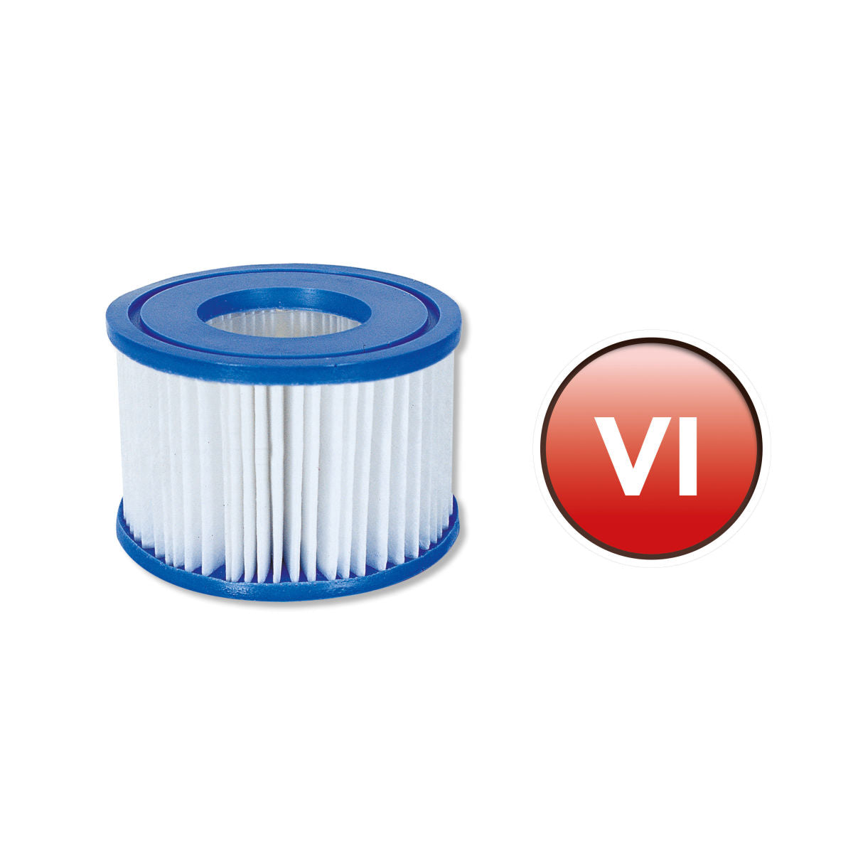 Bestway Repuesto Cartucho de Filtro Tipo IV para Lay-Z-Spa, Pack 2 Un.